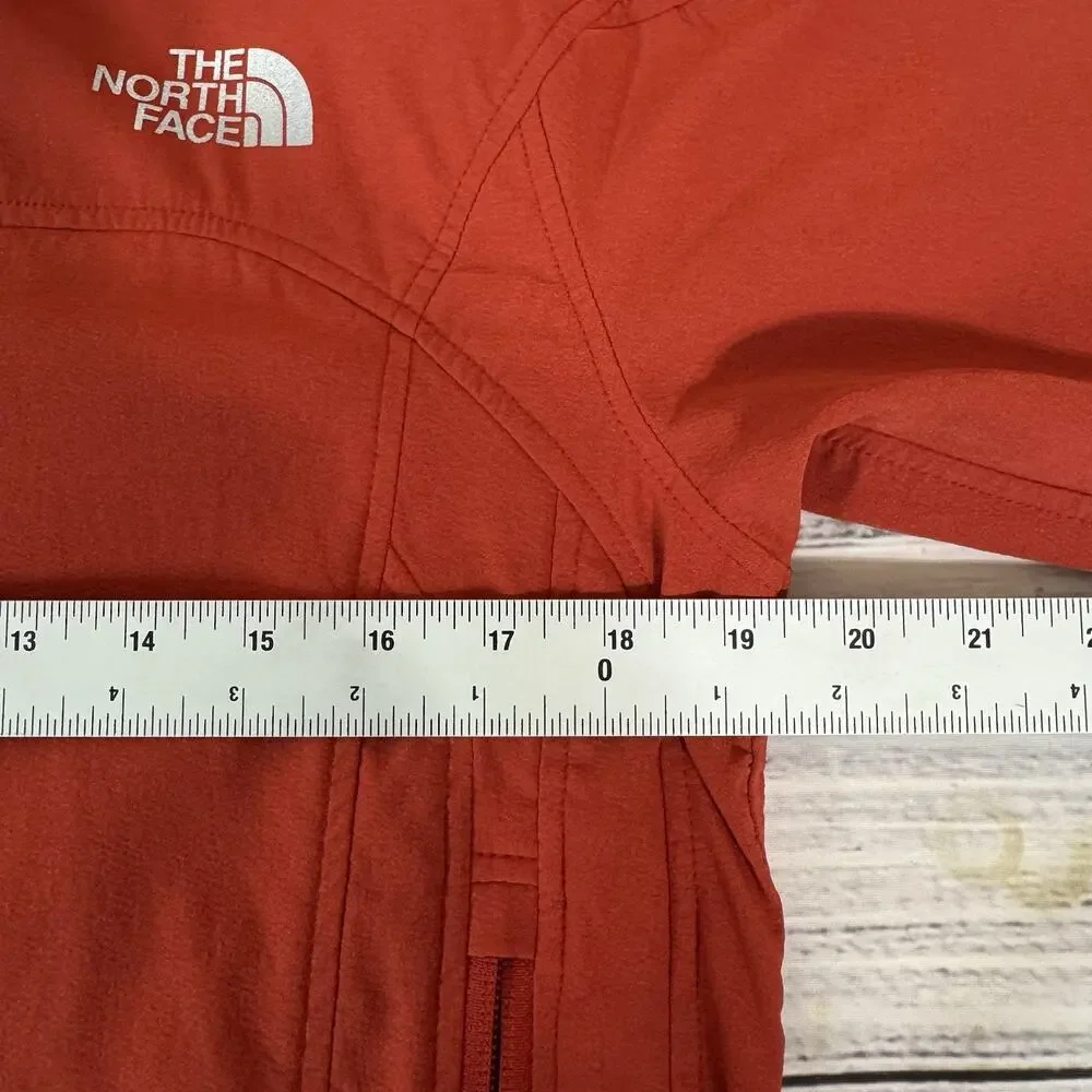 The North Face Flight Series Jacket Men's Size Small Orange Lightweight Full Zip